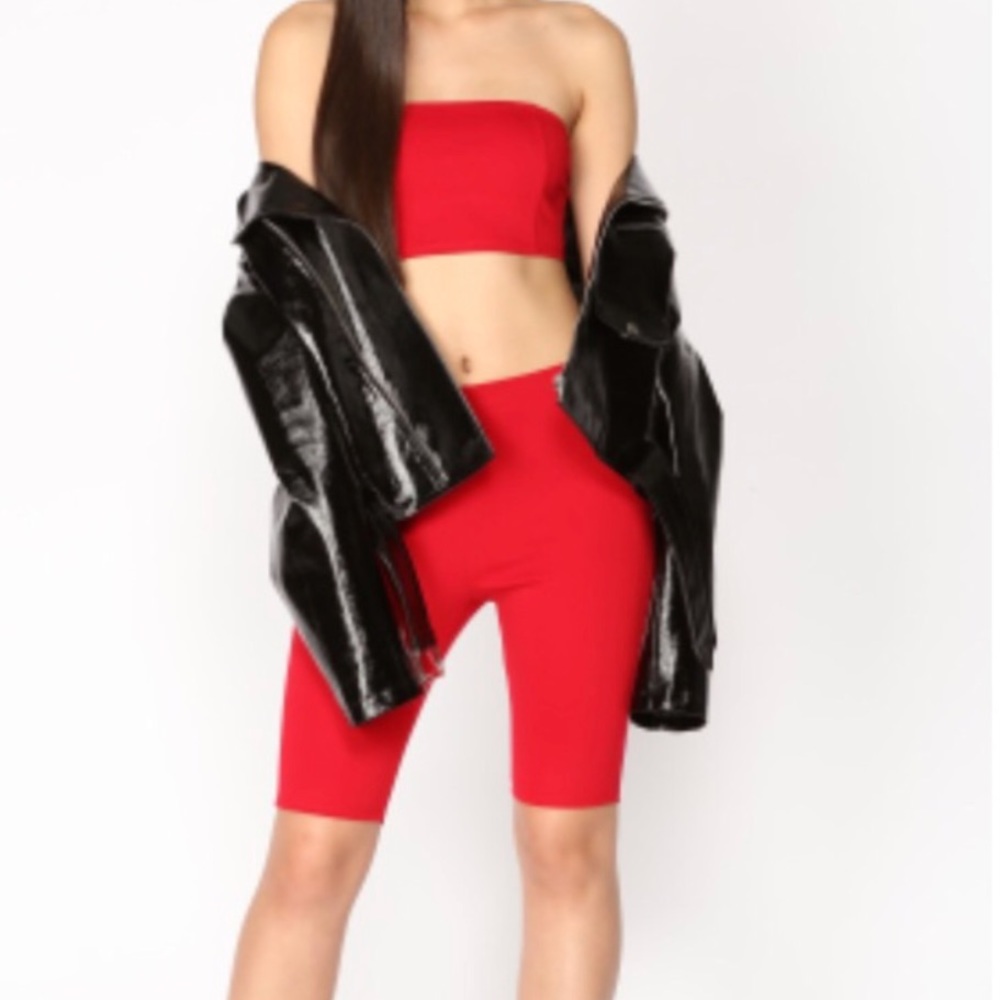 Summer clearout 10$ Sale! Red Two Piece Set